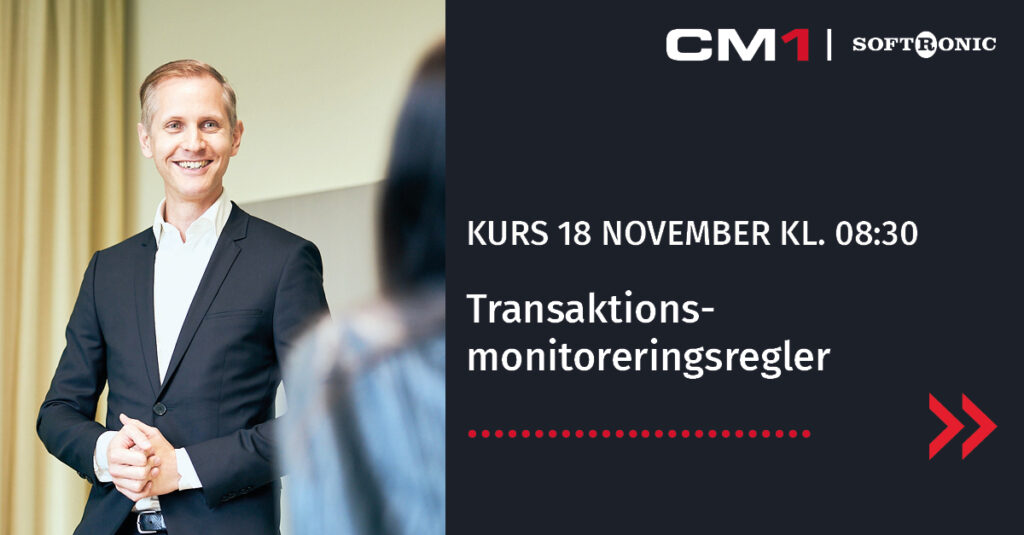 Kurs om transaktionsmonitoreringsregler