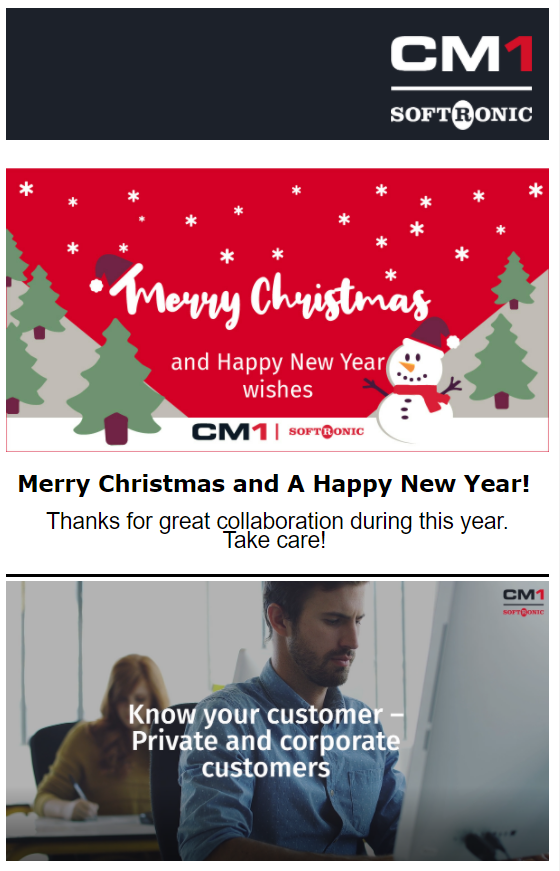 CM1 Newsletter December